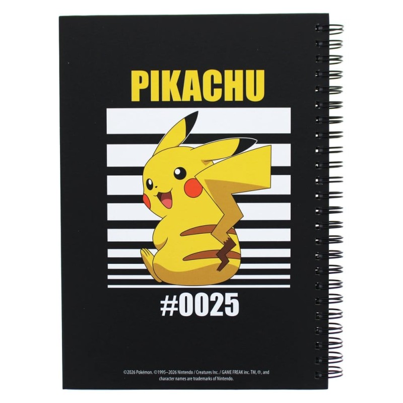 Pokémon Carnet de notes A5 Battle Pikachu