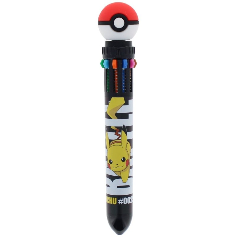 Pokémon Stylo Multicolore Spinny Pokéball
