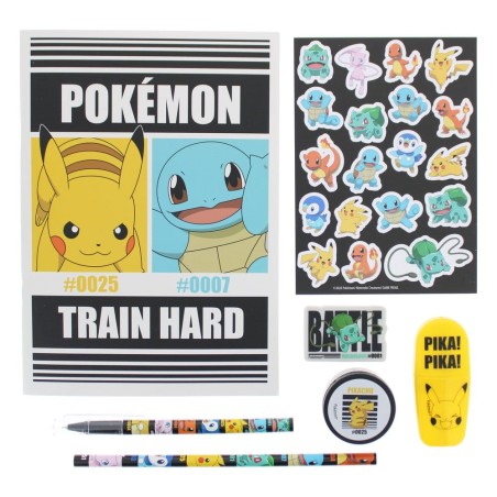 Pokémon Set de papeterie 7 pièces