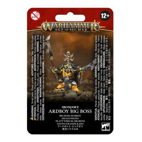 Warhammer Age van Sigmar - Orruk Warclans : Ardboy Big Boy/ Big Boss Durboy