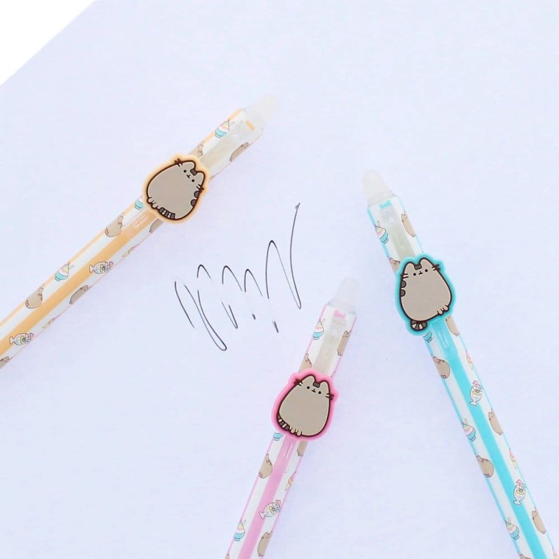 Pusheen Gel Ink Erasable Ballpoint Pens