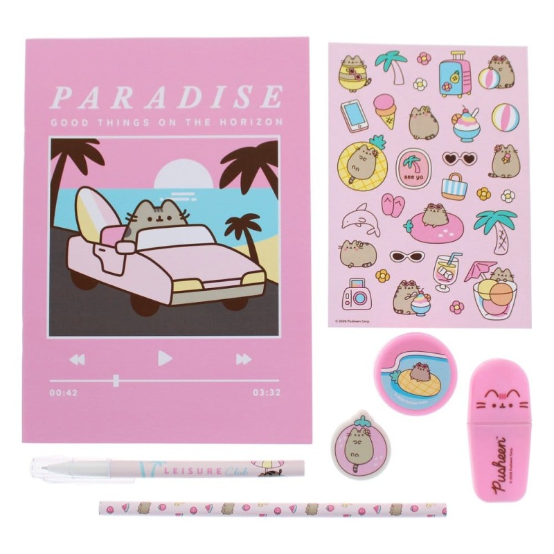Pusheen 7-piece stationery set