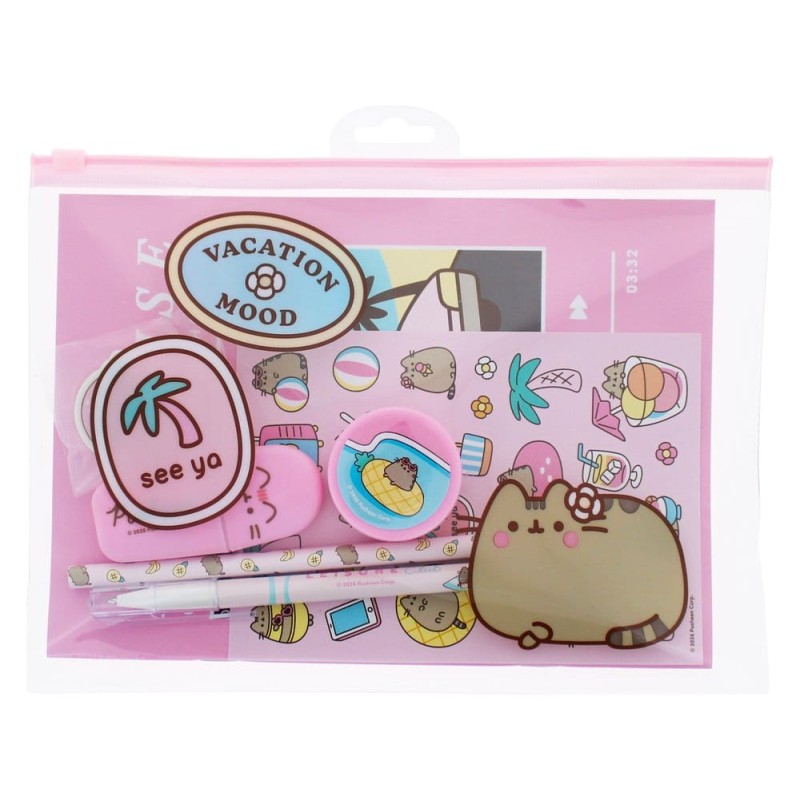 Pusheen set papeterie 7 pièces