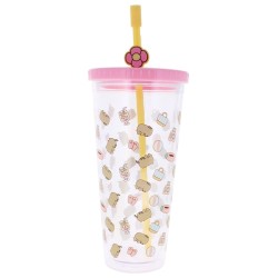 Pusheen Gobelet avec Paille 700 ml