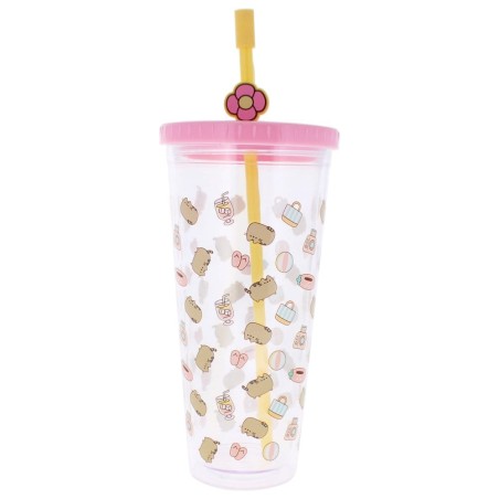 Pusheen Cup with Straw 700 ml