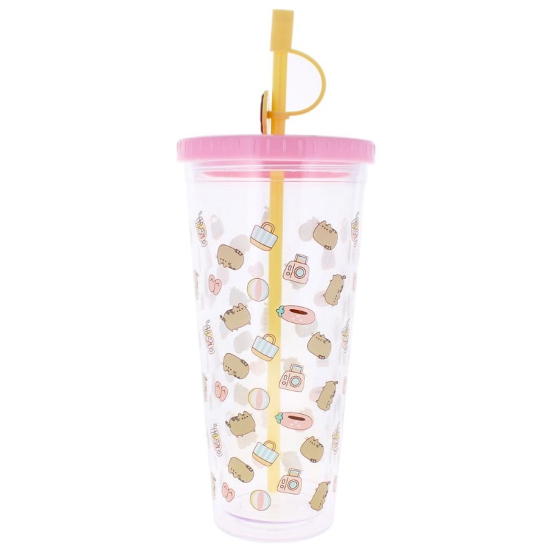 Pusheen Cup with Straw 700 ml