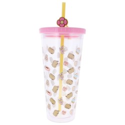 Pusheen Cup with Straw 700 ml
