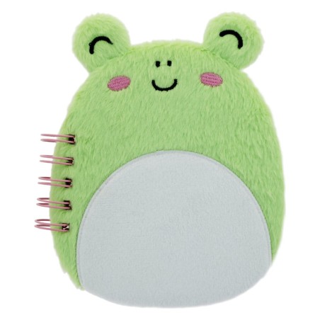 Squishmallows Peluche carnet de notes A5 Grenouille