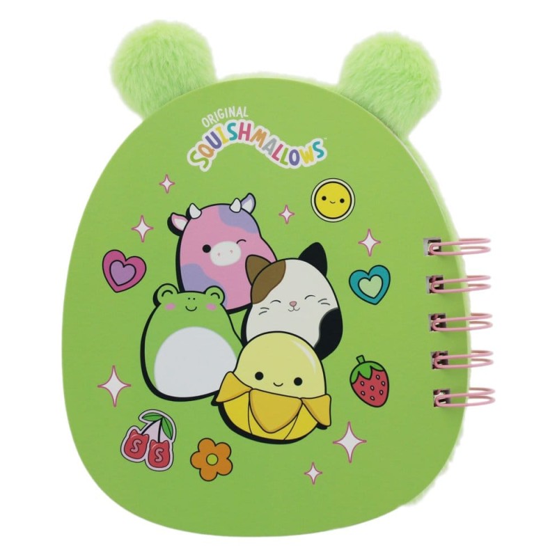 Squishmallows Peluche carnet de notes A5 Grenouille
