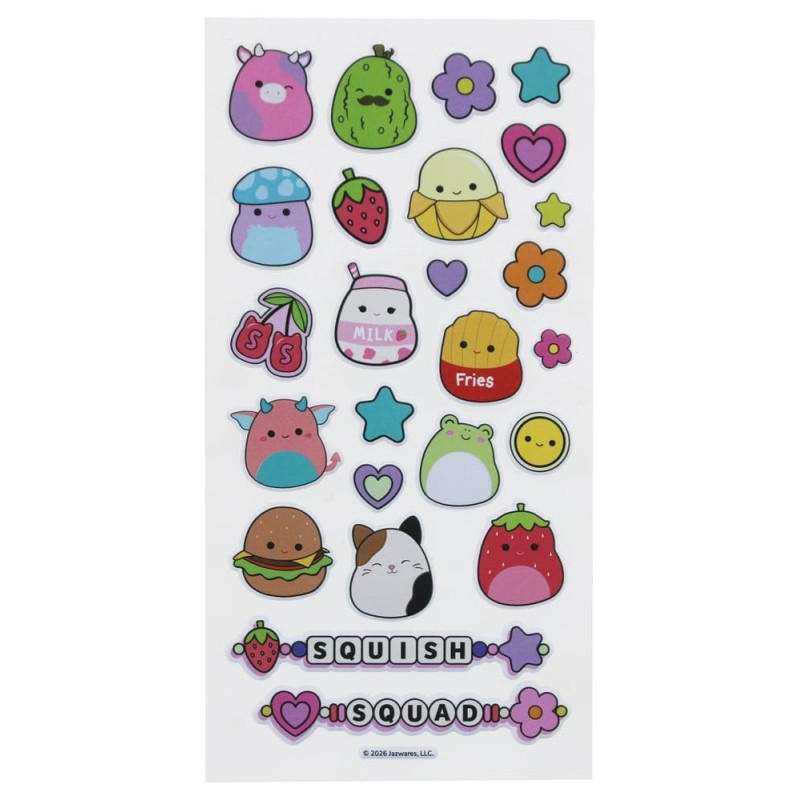 Squishmallows Super Puffy Sticker Set