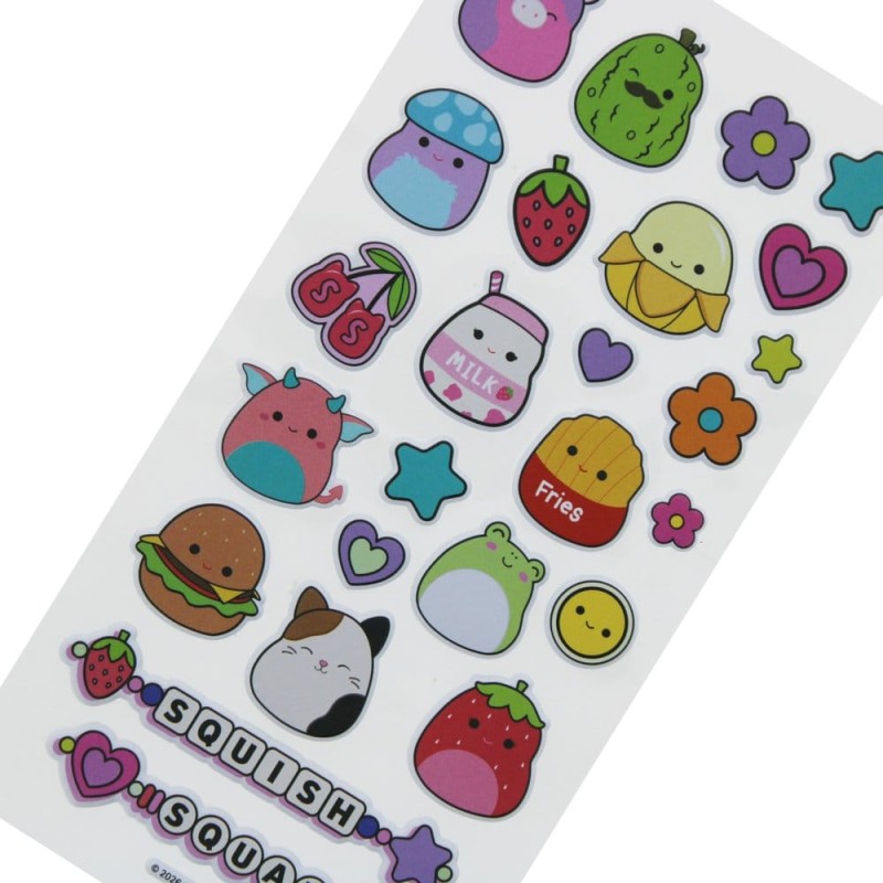 Squishmallows Set d'autocollants Super Puffy