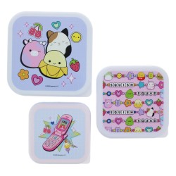 Squishmallows Snack Boxes Pack of 3