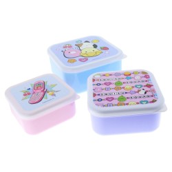 Squishmallows Snack Boxes Pack of 3