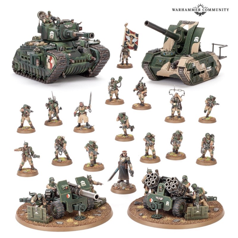Warhammer 40,000 - Astra Militarum: Battleforce: Astra Militarum Platoon