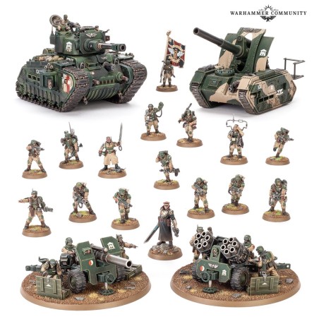 Warhammer 40.000 - Astra Militarum: Gevechtseenheid: Astra Militarum Peloton