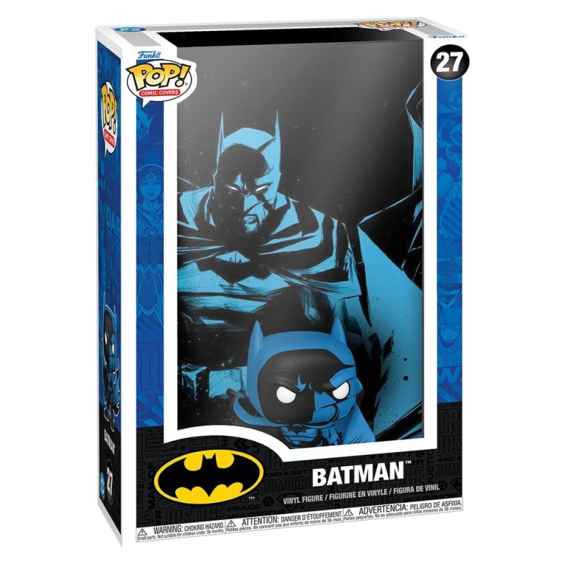 DC Comics POP! Stripomslagen Vinylfiguur Batman Zwart & Blauw 9 cm