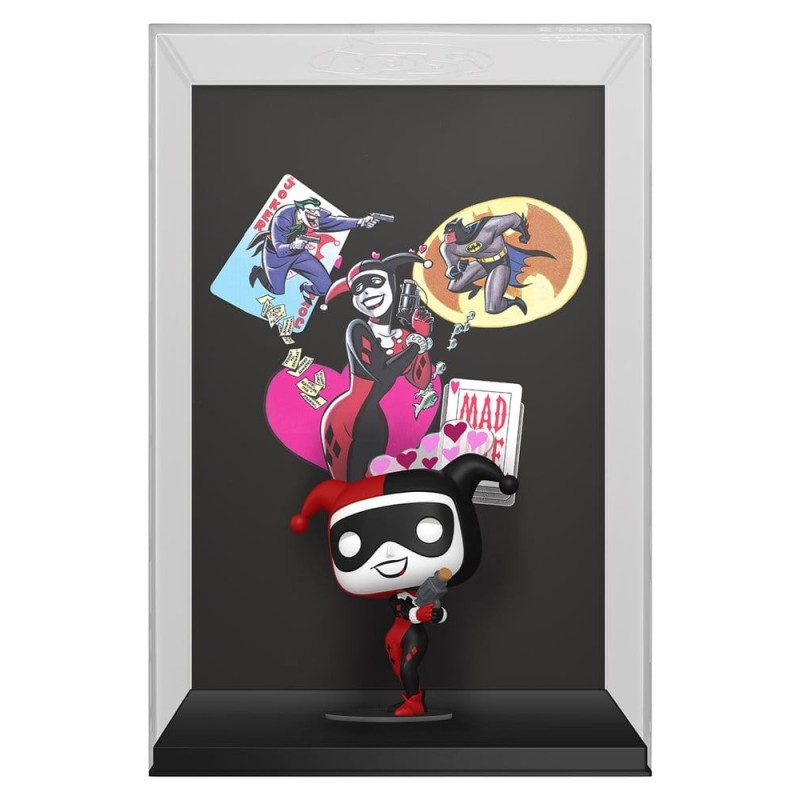 DC Comics POP! Comic Covers Vinyl Figurine Harley Quinn 9 cm