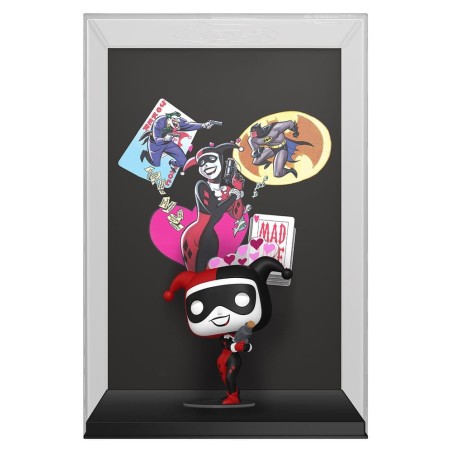 DC Comics POP! Stripomslagen Vinyl Harley Quinn Figuur 9 cm