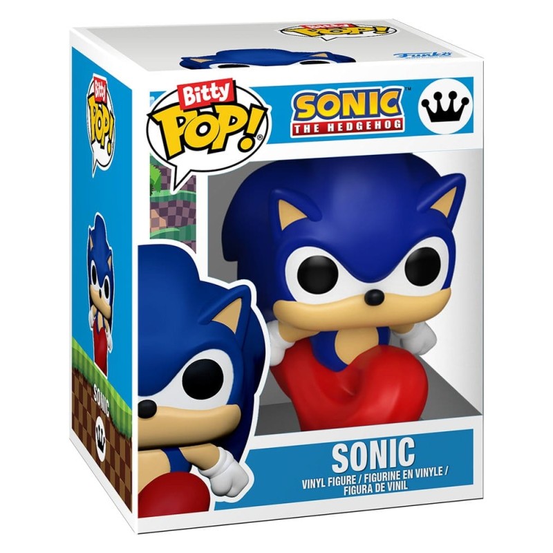 Sonic the Hedgehog 2-Pack Bitty POP Figures! Vinyl Sonic & Amy Rose 2 cm