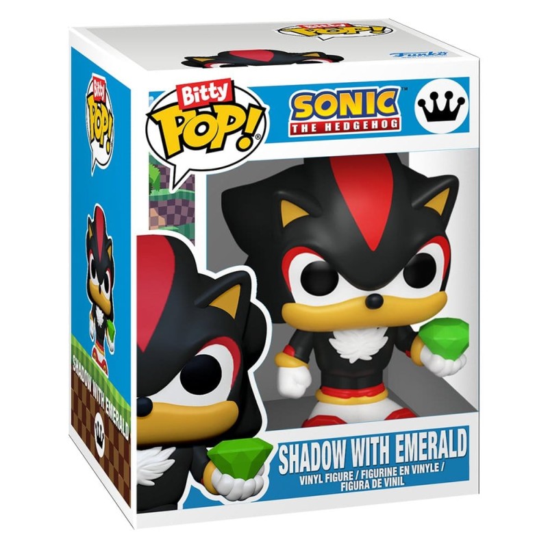 Sonic the Hedgehog 2-Pack Bitty POP Figures! Vinyl Knuckles & Shadow 2 cm