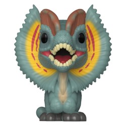 Jurassic Park 2-pack kleine POP-figuren! Vinyl Tyrannosaurus fossiel & Dilophosaurus 2 cm
