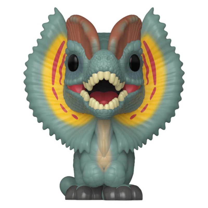 Jurassic Park pack 2 figurines Bitty POP! Vinyl Tyrannosaurus Fossil & Dilophosaurus 2 cm