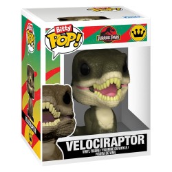 Jurassic Park 2-Pack Bitty POP Figures! Vinyl Velociraptor & Brachiosaurus 2 cm