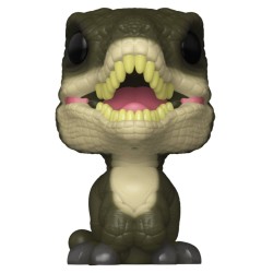 Jurassic Park 2-pack kleine POP-figuren! Vinyl Velociraptor & Brachiosaurus 2 cm