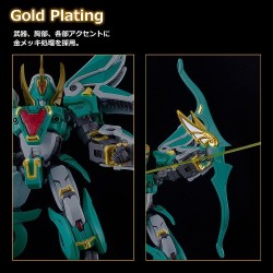 Mado King Granzort Plastic Model Kit Moderoid King's Style Winzert Gold Edition 18 cm