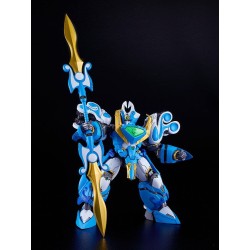 Mado King Granzort Plastic Model Kit Moderoid King's Style Aquabeat Gold Edition 18 cm
