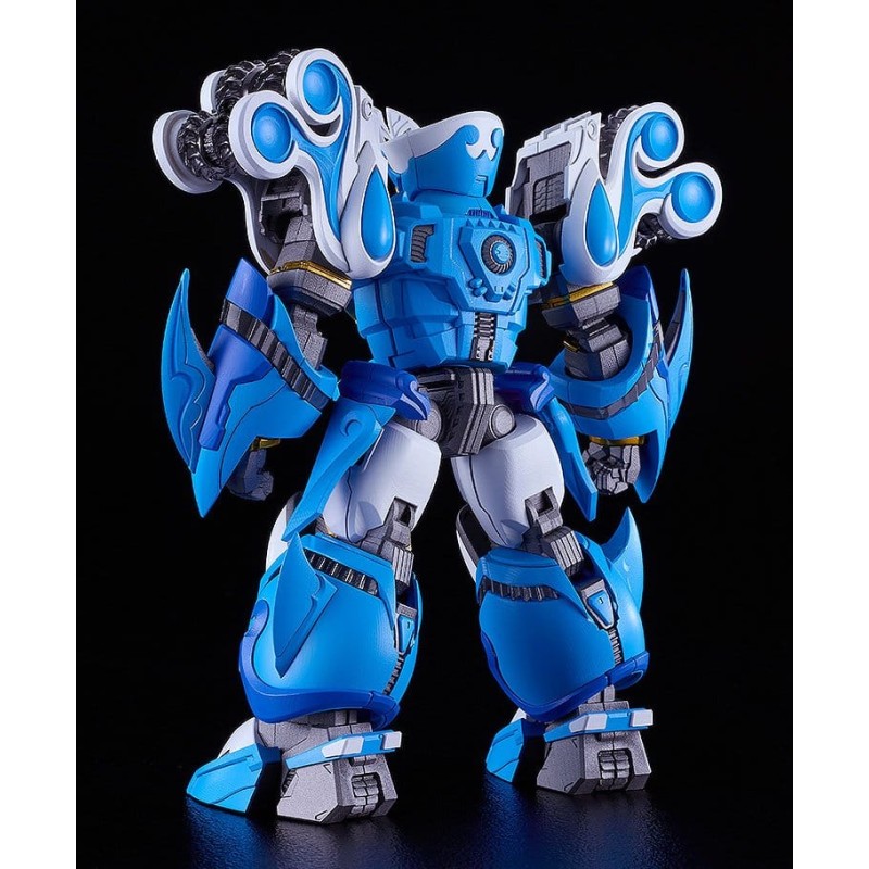 Mado King Granzort Plastic Model Kit Moderoid King's Style Aquabeat Gold Edition 18 cm