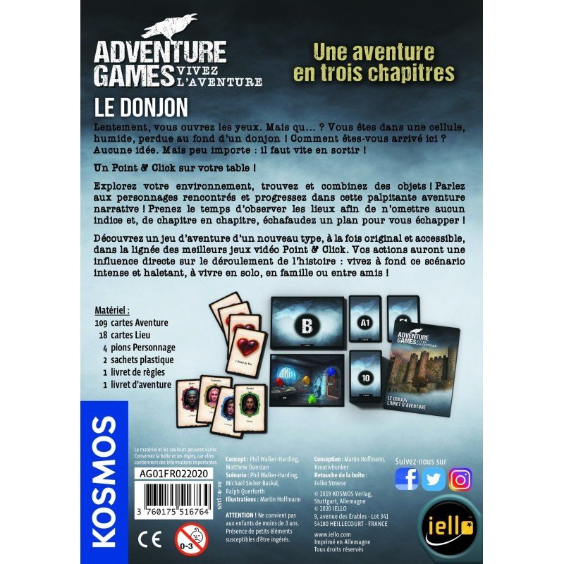 Adventure Games: The Dungeon | 9782955227336