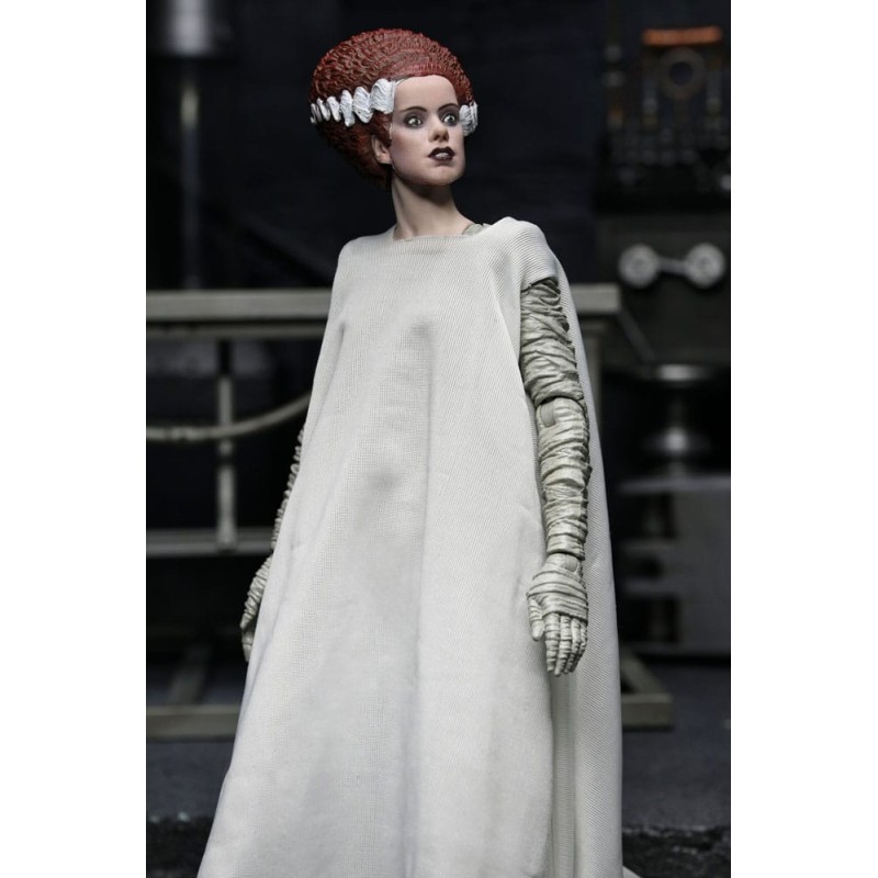 Universal Monsters 2 Pack Beeldjes Bride of Frankenstein 90-jarig jubileum Het Monster & Zijn Maat 18 cm