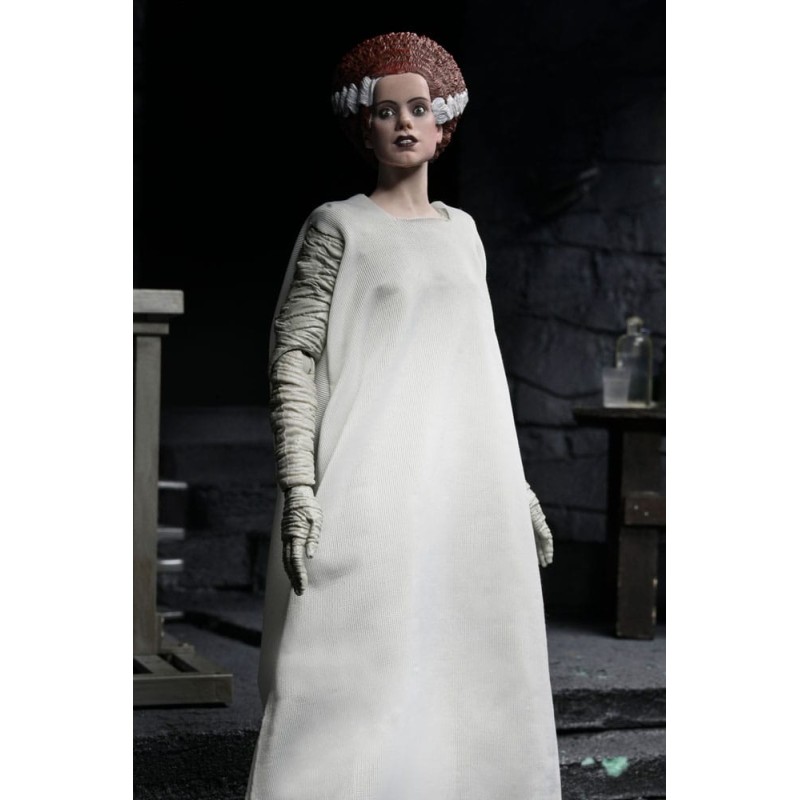 Universal Monsters 2 Pack Beeldjes Bride of Frankenstein 90-jarig jubileum Het Monster & Zijn Maat 18 cm