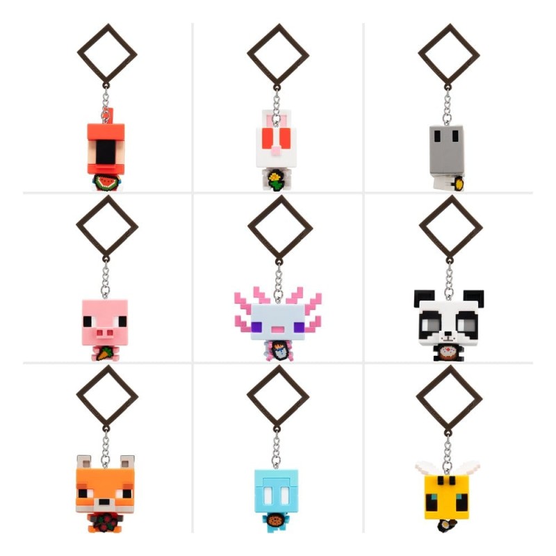 Minecraft Sleutelhanger Geparfumeerde Serie 4