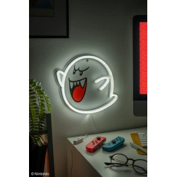 Super Mario lampe murale LED Neon Boo 23 x 23 cm