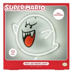 Super Mario lampe murale LED Neon Boo 23 x 23 cm