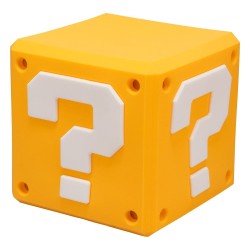 Super Mario SquishyGlo lampe Question Block Rechargeable 13 cm