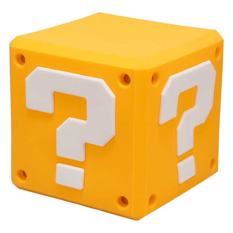 Super Mario SquishyGlo lampe Question Block Rechargeable 13 cm