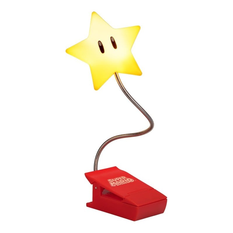 Super Mario Super Star Clip Lamp 33 cm