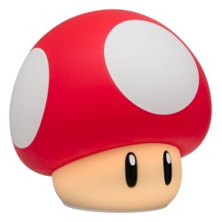 Super Mario SquishyGlo Super Mushroom Oplaadbare Lamp 15 cm