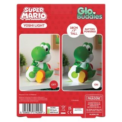Super Mario lampe GloBuddies Yoshi 18 cm