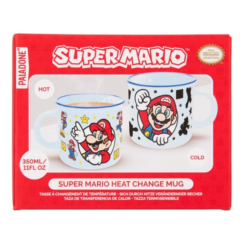 Super Mario mug effet thermique Mario
