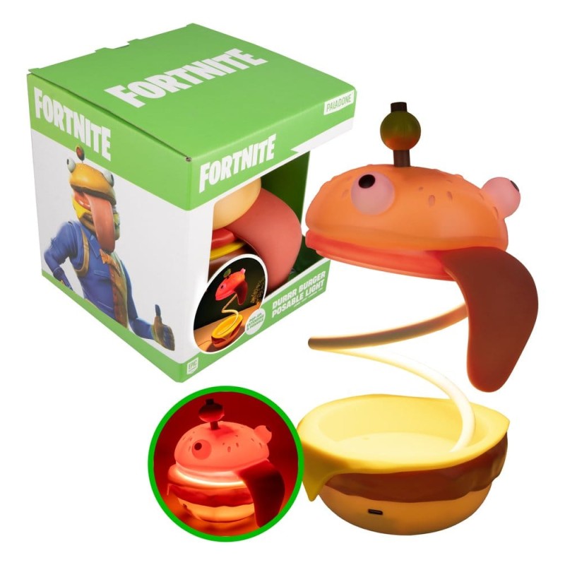 Fortnite lampe Durrr Burger Posable 30 cm