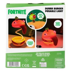 Fortnite Durrr Burger Posable Lamp 30 cm