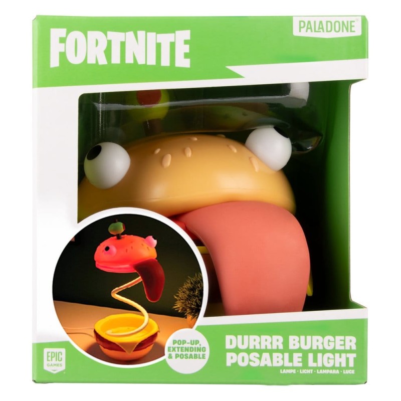 Fortnite lampe Durrr Burger Posable 30 cm