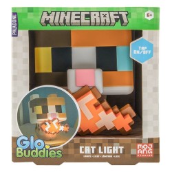 Minecraft lampe GloBuddies Cat 15 cm
