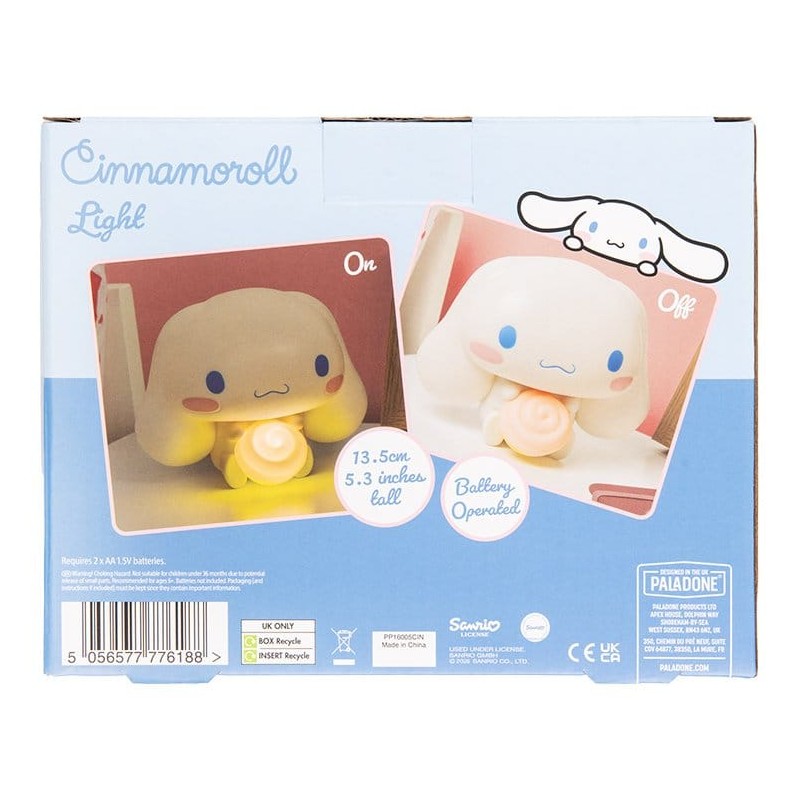 Sanrio lampe GloBuddies Cinnamoroll 14 cm
