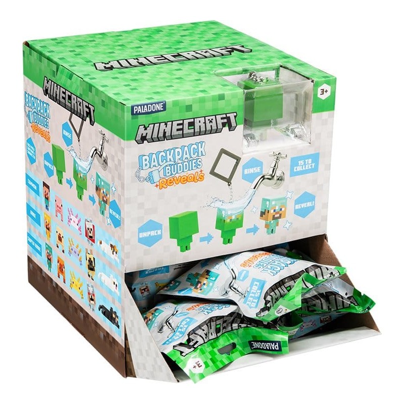 Minecraft blind box assortiment Reveals porte-clés (24)