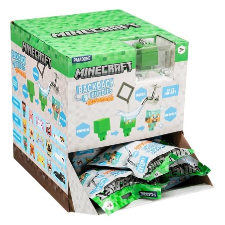 Minecraft blind box assortiment onthult sleutelhangers (24)